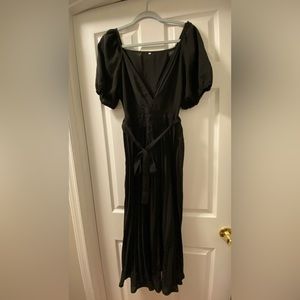 👡💓👀Maxi dress with balloon sleeves